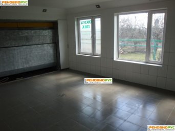 Жидкая пленка Liquick. Кафельный пол в малярной мастерской. Лакокрасочный цех