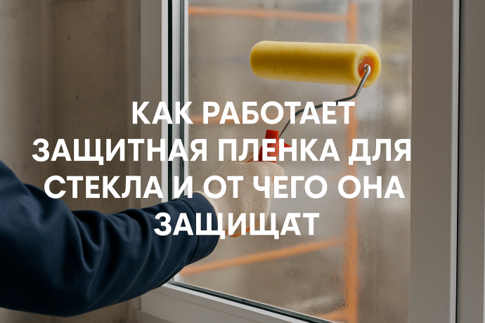 Как работает защитная пленка для стекла и от чего она защищает?