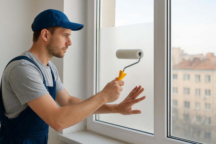 Матовая пленка на окна: разбор характеристик