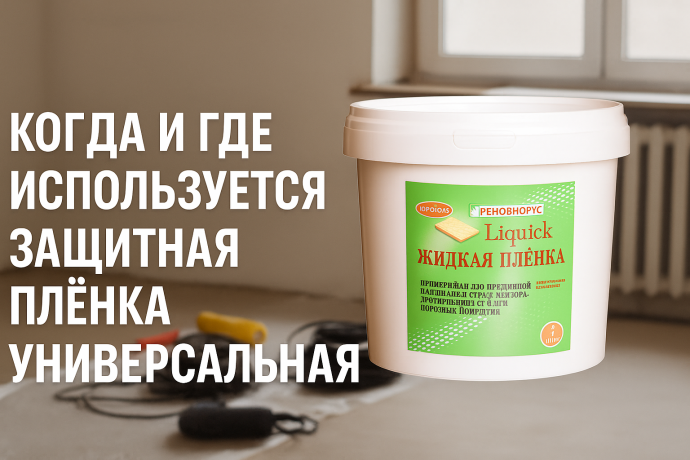 Когда и где используется защитная пленка универсальная: примеры из практики