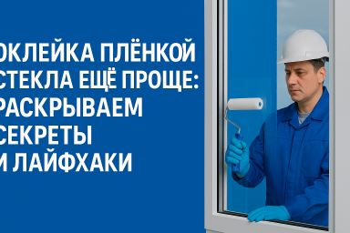 Оклейка пленкой стекла еще проще: раскрываем секреты и лайфхаки