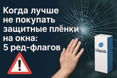 Когда лучше не покупать защитные пленки на окна: 5 red-флагов